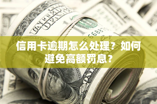 济南信用卡逾期怎么处理？如何避免高额罚息？