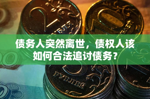 济南债务人突然离世，债权人该如何合法追讨债务？