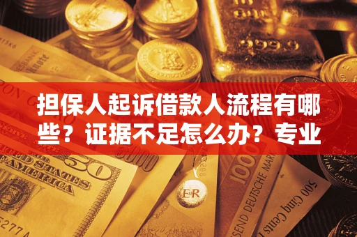 济南担保人起诉借款人流程有哪些？证据不足怎么办？专业律师解答