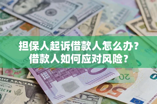 济南担保人起诉借款人怎么办？借款人如何应对风险？