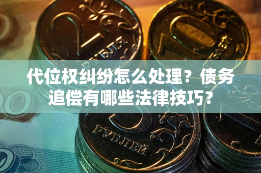济南代位权纠纷怎么处理？债务追偿有哪些法律技巧？