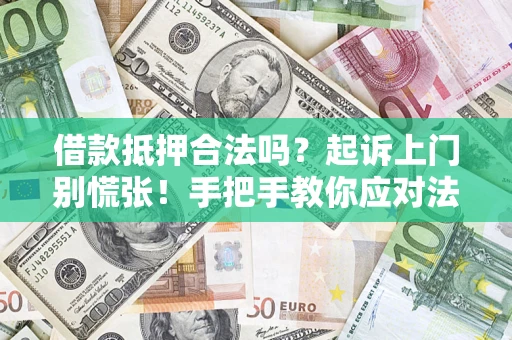 济南借款抵押合法吗？起诉上门别慌张！手把手教你应对法律程序