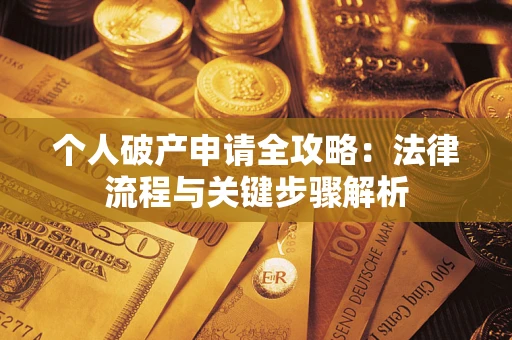 济南个人破产申请全攻略：法律流程与关键步骤解析