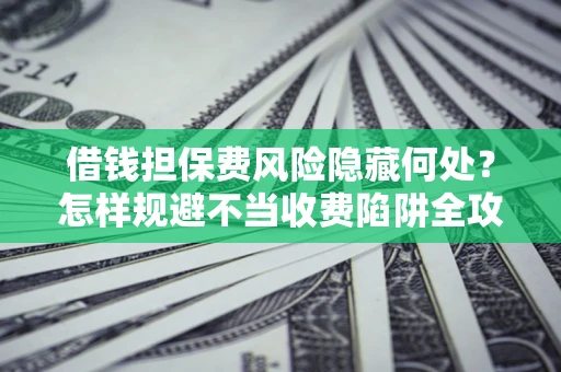 济南借钱担保费风险隐藏何处？怎样规避不当收费陷阱全攻略！